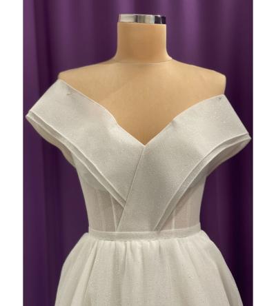 Madonna Yaka A Kesim Gelinlik