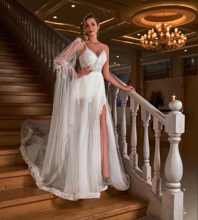 Yırtmaçlı A Kesim Gelinlik